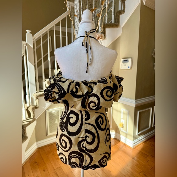 THE WOLF GANG MIRADOR LINEN MINI DRESS - Picture 4 of 9